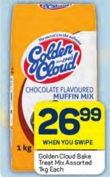 Pick n Pay Golden Cloud Bake Treat Mix Assorted 1kg Each offer