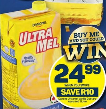 Pick n Pay Danone Ultramel Vanilla Custard Assorted 1 Litre offer