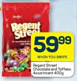 Regent Street Chocolate and Toffees Assortment 400g