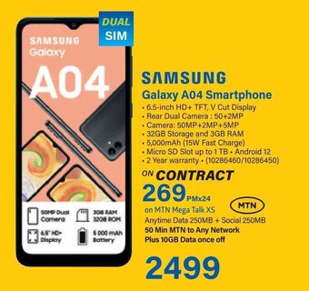 Incredible Connection SAMSUNG Galaxy A04 Smartphone offer