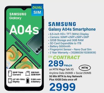 Incredible Connection SAMSUNG Galaxy A04s Smartphone offer