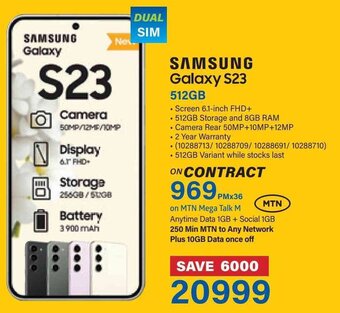 Incredible Connection SAMSUNG Galaxy S23 offer