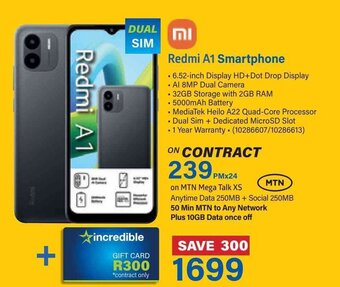 Incredible Connection Redmi A1 Smartphone offer