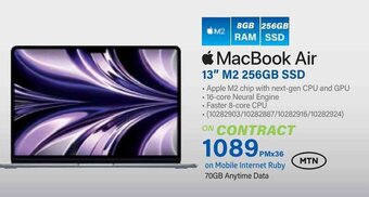 Incredible Connection MacBook Air 13" M2 256GB SSD offer