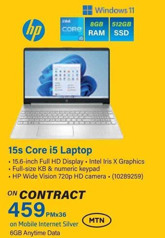Incredible Connection 15s Core i5 Laptop offer