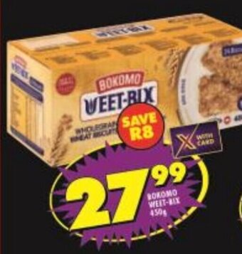 Shoprite Bokomo Weet-Bix 450g offer