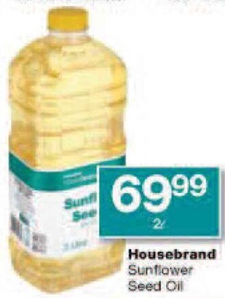 Checkers Housebrand Sunflower Seed Oil offer