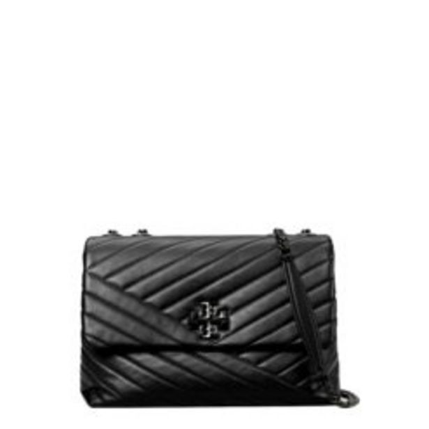 Kira chevron convertible shoulder bag black offer at Europa Art Group