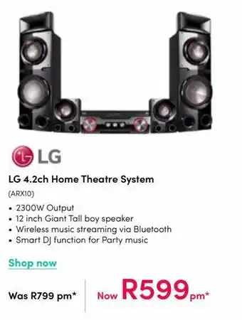 Teljoy Home theatre system lg offer