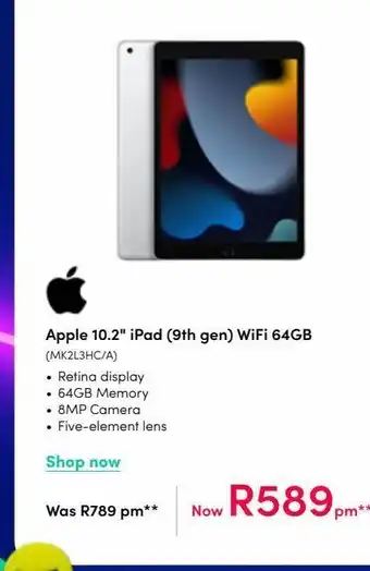 Teljoy Ipad apple 10.2'' offer
