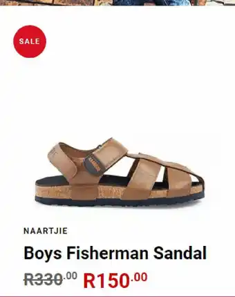 Naartjie Kids Boys fisherman sandal offer