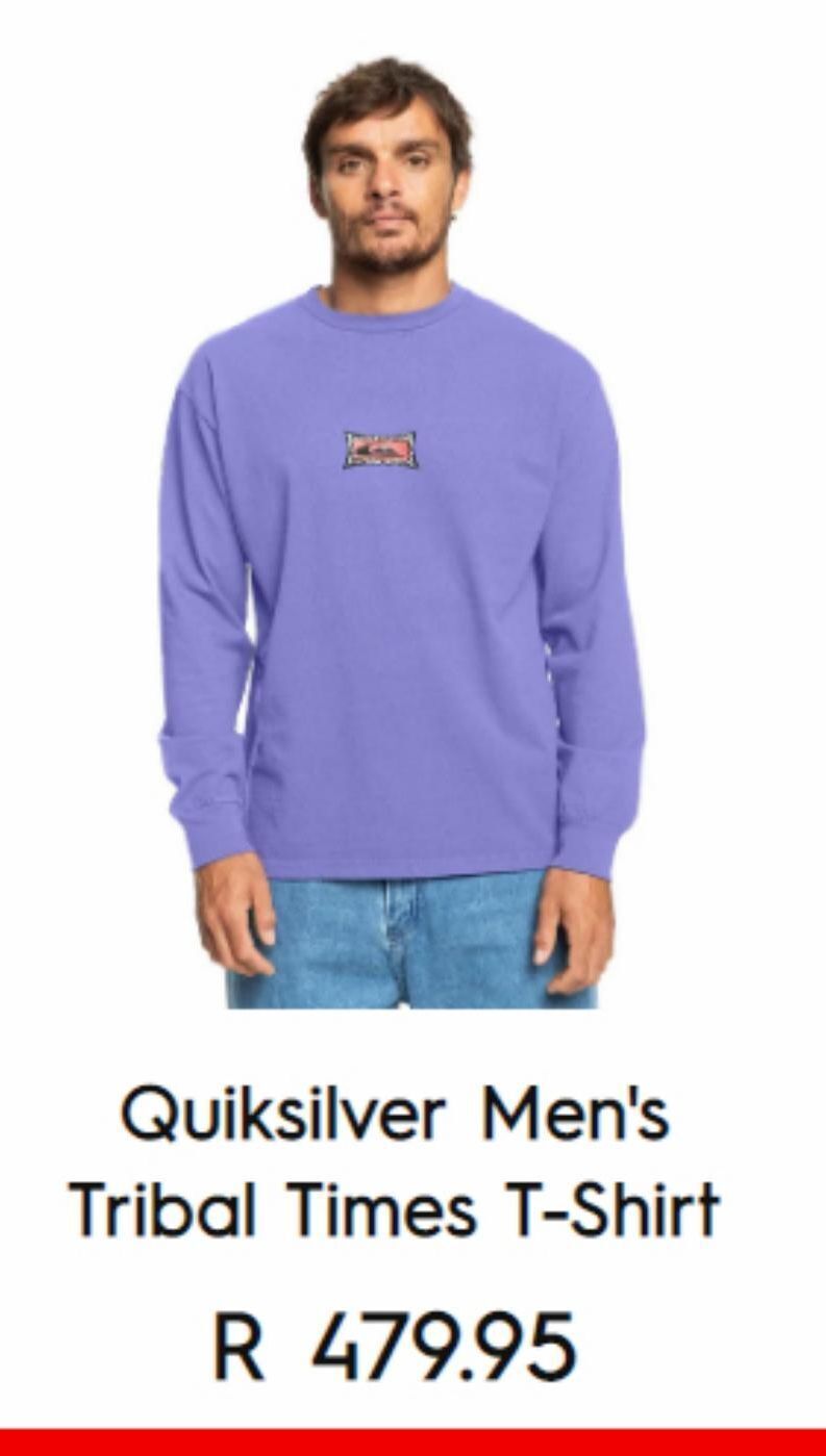 Tshirt quiksilver men's offer at Quiksilver