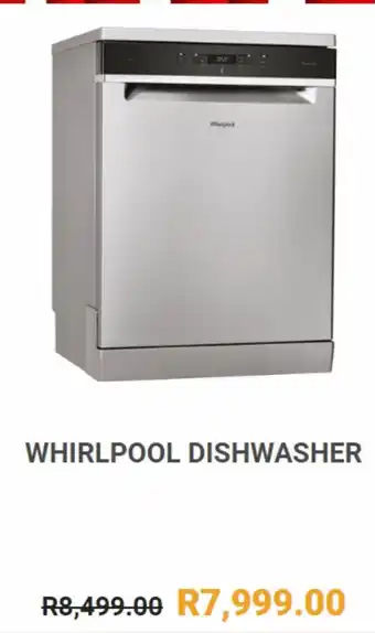 Dishwasher whirlpool