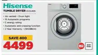 HiFi Corp Hisence Tumble Dryer offer