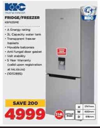 HiFi Corp KIC Fridge/Freezer offer