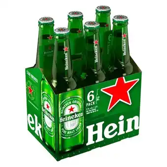 Pick n Pay Liquor Heineken lager bottle 330ml x 6 offer