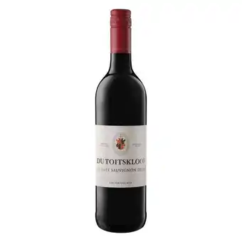 Pick n Pay Liquor Du toitskloof cabernet shiraz 750ml offer