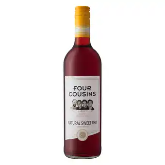 Pick n Pay Liquor Four cousins natural sweet red 750ml offer