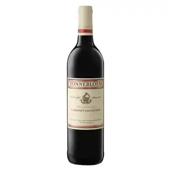 Pick n Pay Liquor Zonnebloem cabernet sauvignon 750ml offer