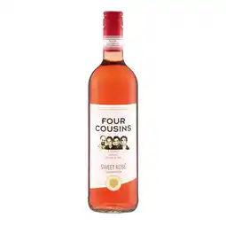 Pick n Pay Liquor Four cousins natural sweet rose 750ml offer