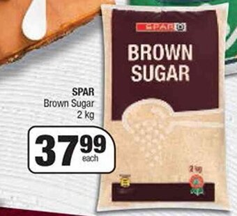 Spar SPAR Brown Sugar 2 kg offer