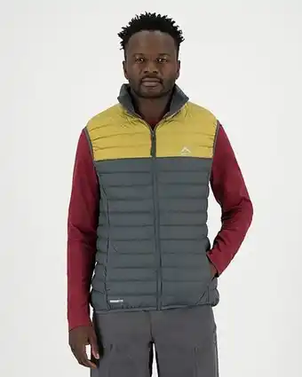 Cape Union Mart K-way k-lite men's down bodywarmer jacket offer