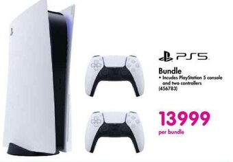Bundle • Incudes PlayStation 5 console and two controllers (456783)