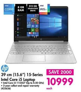 Makro hp 39 cm (15.6") 15-Series Intel Core i5 Laptop offer