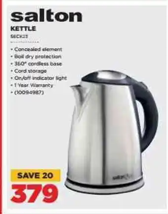 HiFi Corp Salton Kettle offer