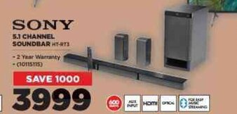 HiFi Corp Sony 5.1 Channel Soundbar offer
