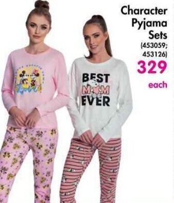 Character Pyjama Sets
