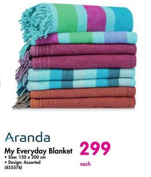 Aranda My Everyday Blanket offer at Makro