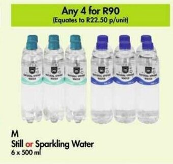M Still or Sparkling Water