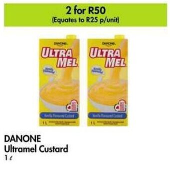 Makro DANONE Ultramel Custard 1l offer