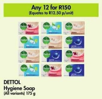 DETTOL Hygiene Soap (All variants) 175 g