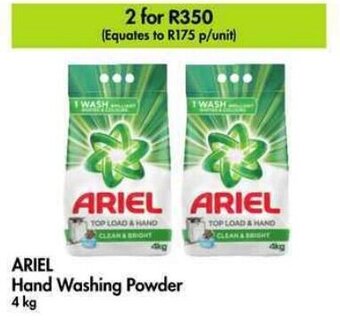 Makro ARIEL Hand Washing Powder 4 kg offer