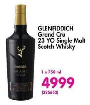 GLENFIDDICH Grand Cru 23 YO Single Malt Scotch Whisky