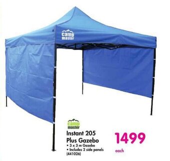 Makro camp master Instant 205 Plus Gazebo offer