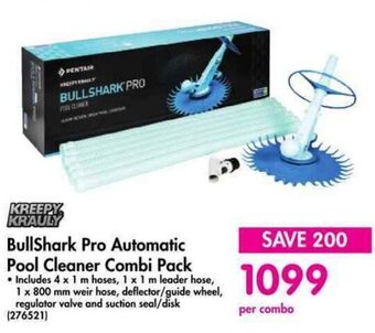 Makro BullShark Pro Automatic Pool Cleaner Combi Pack offer