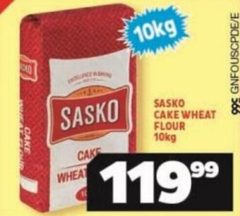 Usave SASKO CAKE WHEAT FLOUR 10kg offer