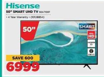 HiFi Corp Hisense 50"Smart UHD TV offer