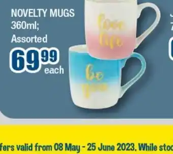 The Crazy Store Novelty mugs 360ml offer