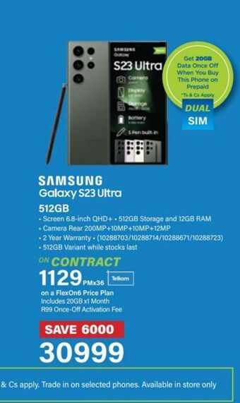 Incredible Connection Samsung galaxy s23 ultra offer