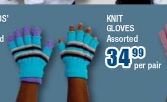 The Crazy Store Knit gloves assorted offer