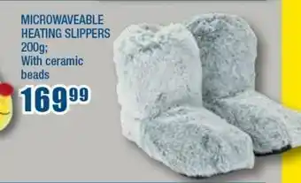 The Crazy Store Microwaveable heating slippers offer