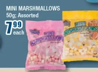 The Crazy Store Mini marshmallow 50g offer