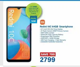 Incredible Connection Redmi 10c 64gb offer