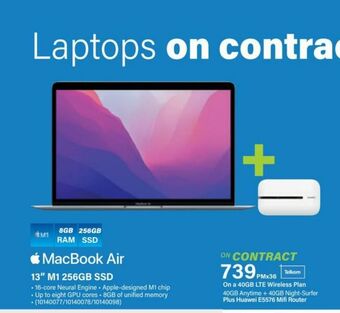 Incredible Connection Macbook air 13'' m1 256gb ssd offer