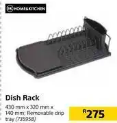Builders Warehouse Home & kitchen dish rack 430mm x 320mm x 140mm offer