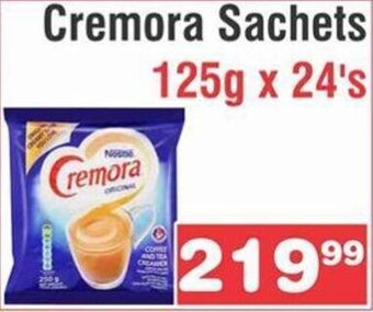 Cremora Sachets 125gx24's